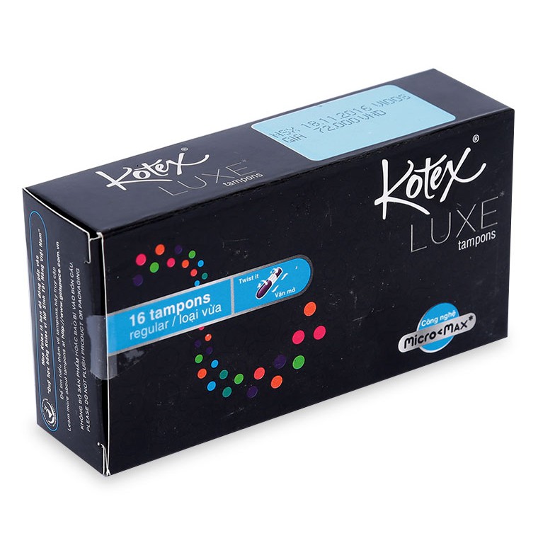 Kotex Luxe Tampon 